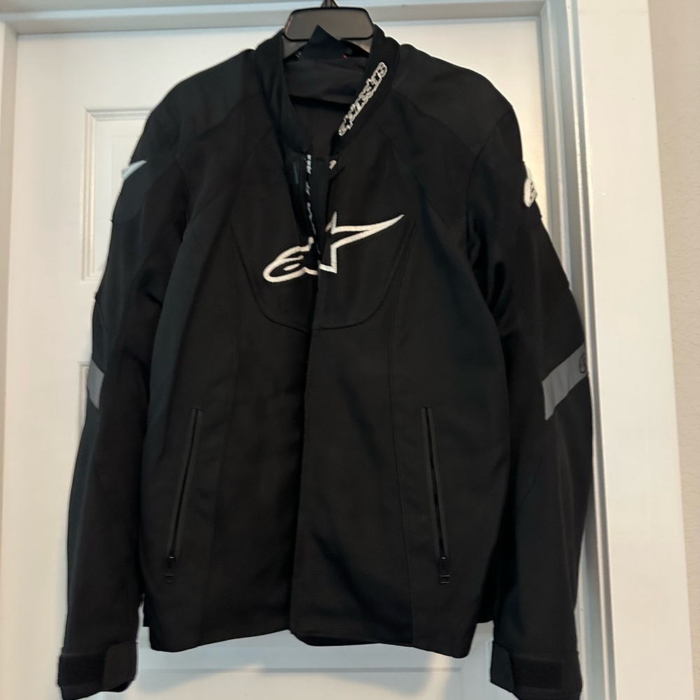 Alpinestars Black and Gray Performance Motorcycle Jacket
